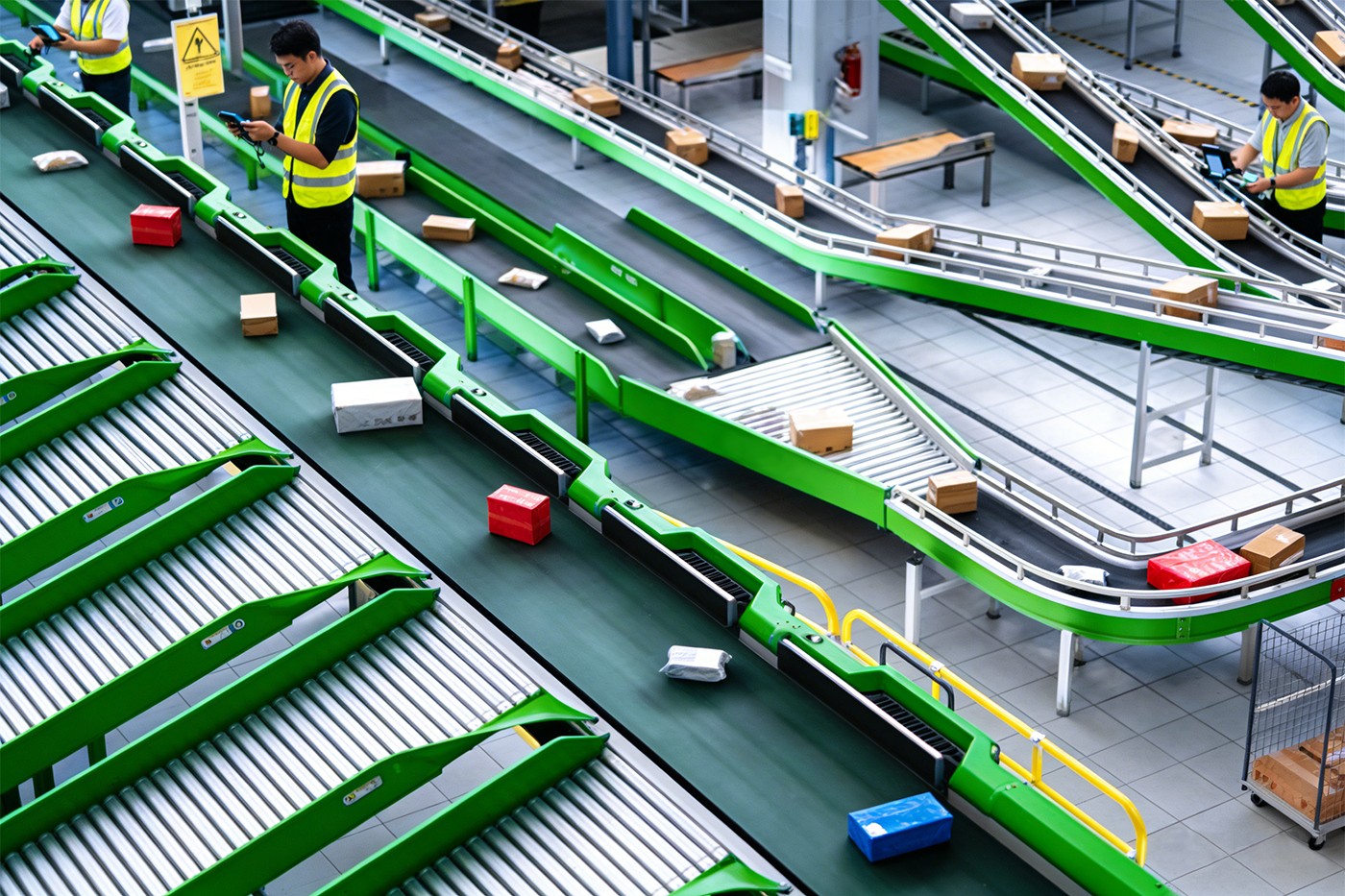 Logistics Transportation And Sorting